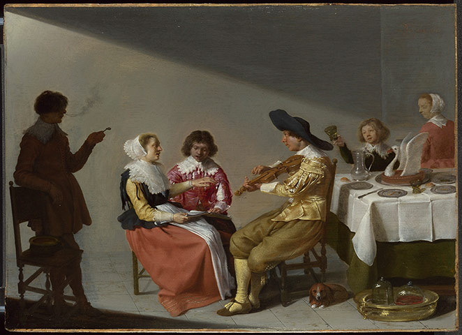 Vermeer and Music: A Musical Party, 1631