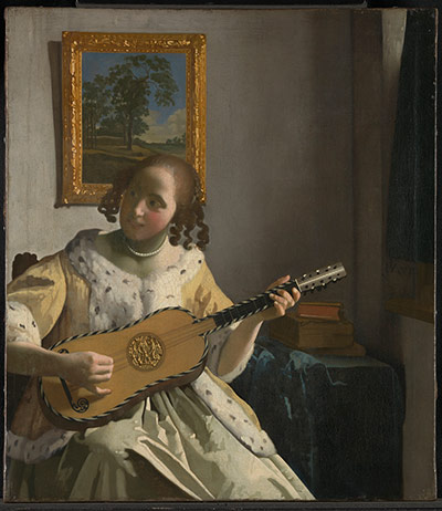 Vermeer and Music: The Guitar Player