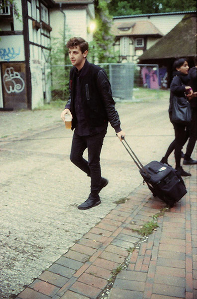 XX In Berlin: Beer & suitcase
