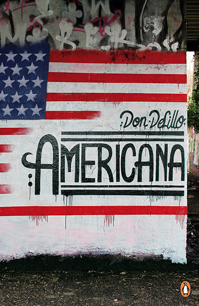 Penguin Street Art : Americana by Don Delillo