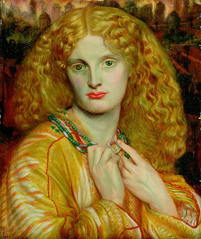 ten best: Helen of Troy by Dante Charles Gabriel Rossetti