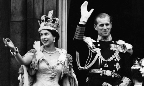 Queen Elizabeth at the 1953 Coronation