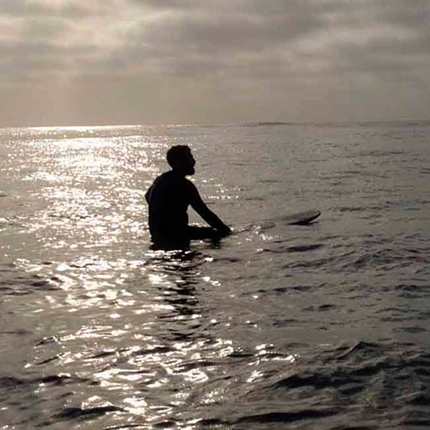 California surf: Michael Fordham surfing in California