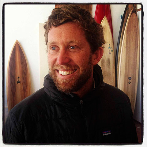 California surf: Danny Hess, artisan surboard builder from San Francisco