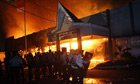 Hundreds of inmates break out of Indonesian jail after deadly riot and fire