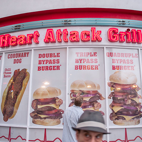 Las Vegas in pictures: Heart Attack Grill