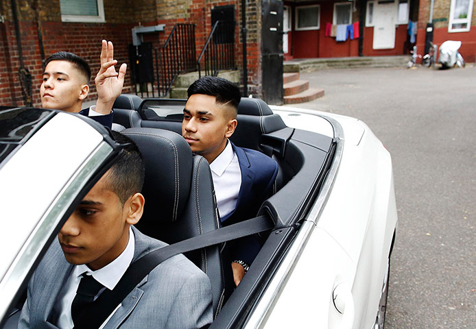 Supercar parade: ready for the parade