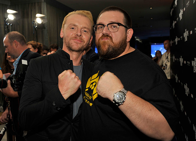 Comic-con: Simon Pegg, Nick Frost
