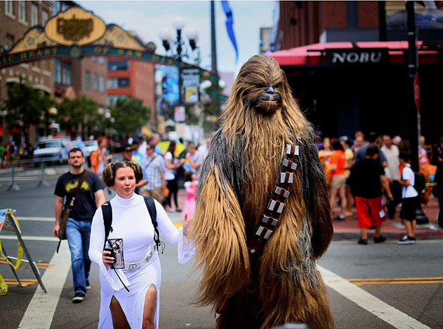Comic-con: Comic Con Fans Attend The Annual Convention In San Diego