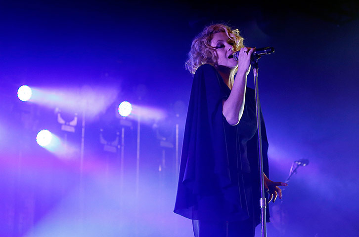 Lovebox: Alison Goldfrapp performs on The Terrazza Stage during day three of the Lov