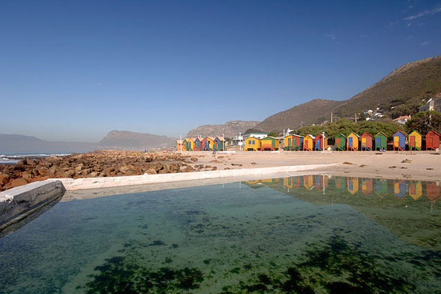 swimming pools: Tidal pool St James beach, Cape Town 