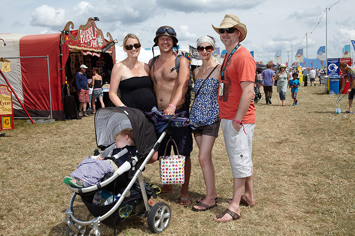 WOMAD vox pops: Rebecca Brown (32), Steph Poulton (31), Doctor Ali Brown (32)