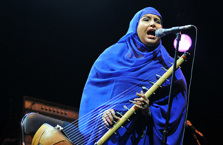 Womad weekend: Malouma performs on stage during day 3