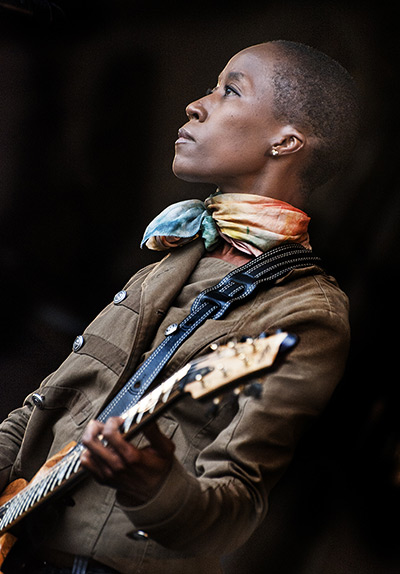 Womad weekend: Rokia Traore performs on stage on Day 3