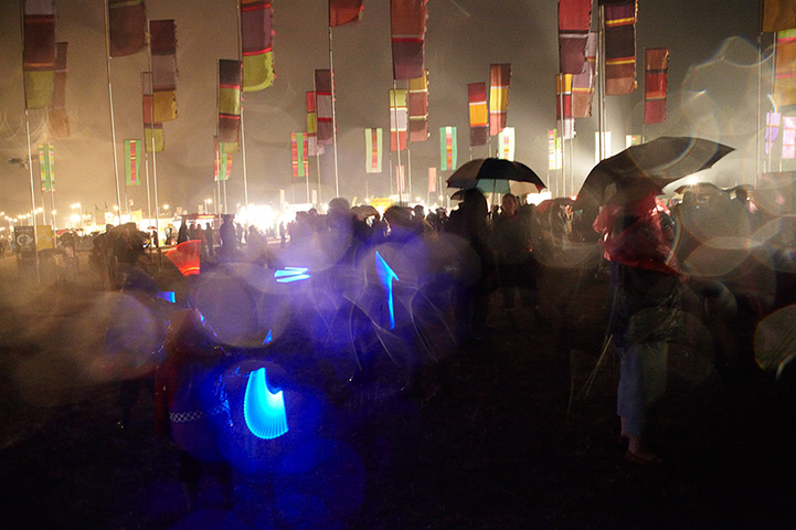 Womad weekend: Womad festival in the rain