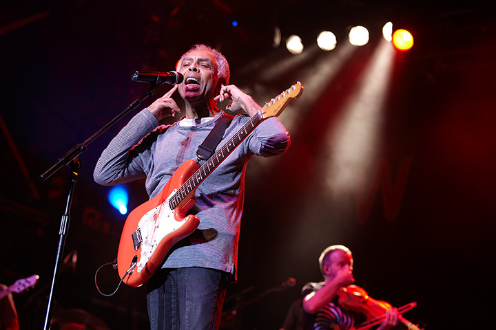 Womad weekend: Brazilian music legend Gilberto Gil performs on day 3