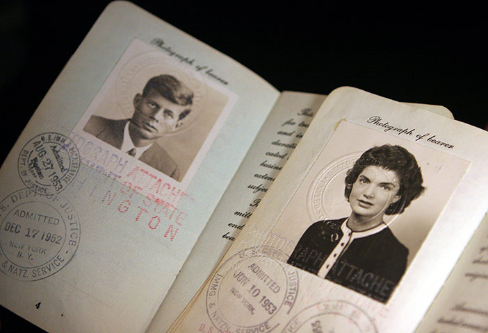 Famous Peoples Passports: The Kennedys