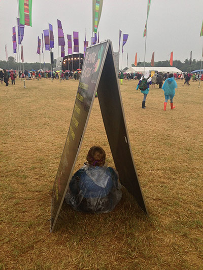 GuardianWitness WOMAD: Sheltering from the rain at WOMAD 2013