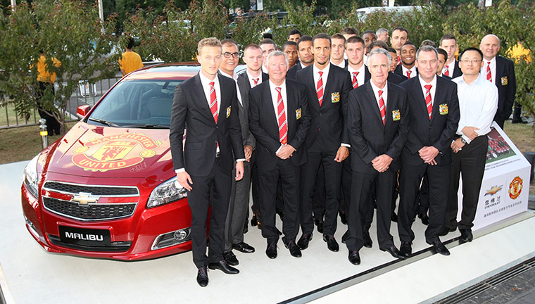 Manchester United commercial deals: Chevrolet