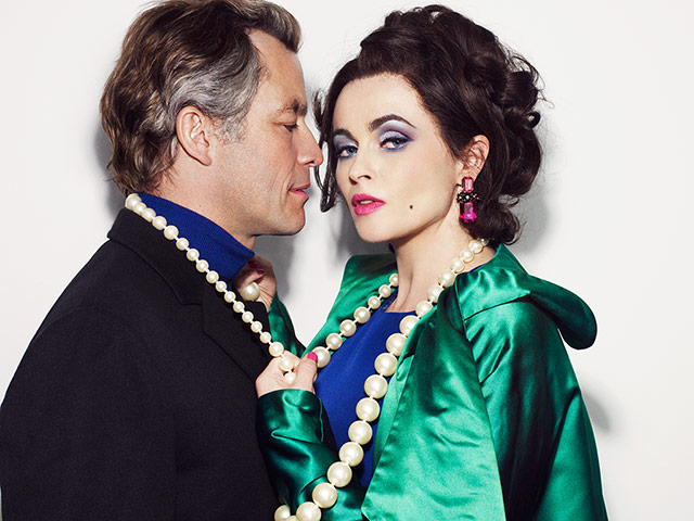 weekend - taylor/burton: Dominic West and Helena Bonham-Carter