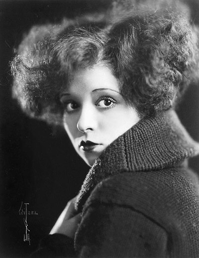 Silent Film Photography: Clara Bow