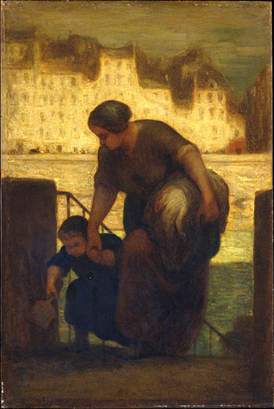 25 Things: Daumier painting called The Laundress
