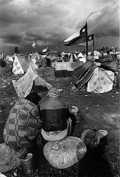 Chile from within: Land takeover 'Raul Silva Henriquez,' outskirts of Santiago