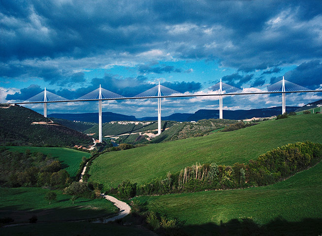 Bridges: Bridge Millau Tarn valley France Europe