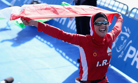 Shirin Gerami, first iranian female athlete