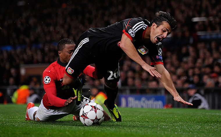 Football _: Man Utd v Bayer Leverkusen