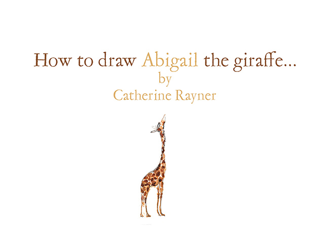 How to draw a giraffe:  