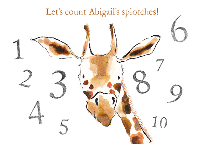 How to draw a giraffe:  