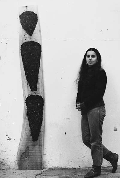 Ana Mendieta in 1984