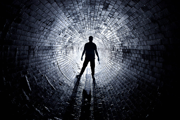 Bradley Garrett: Victorian drain, South London, United Kingdom 
