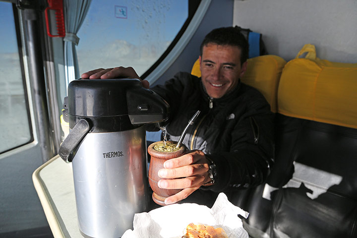 Andes crossing: Mate, Andes