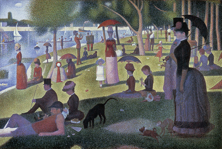 Colour in the making: Georges Seurat
