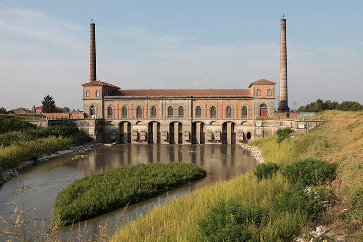 River Po cycle path: Sermide Moglia