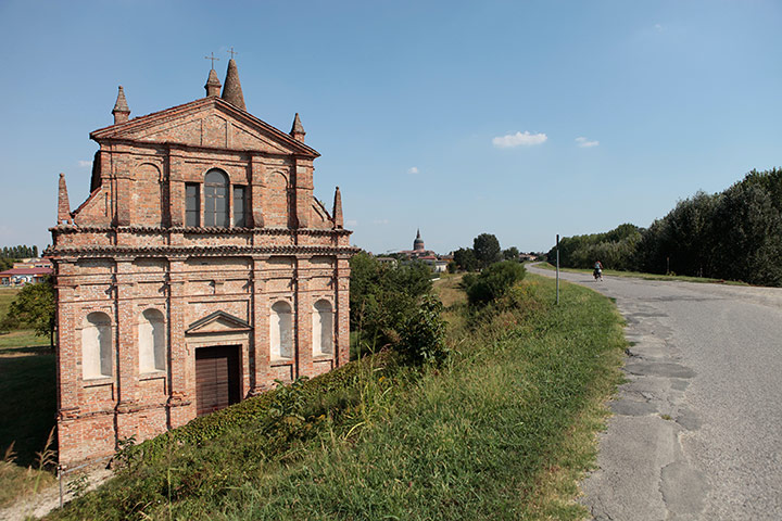 River Po cycle path: Santa Maria dell'Argine