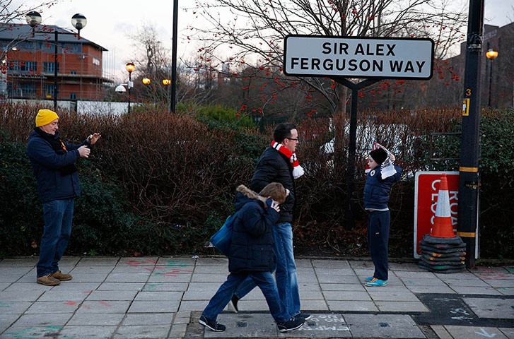 United v Swansea: Man Utd fans