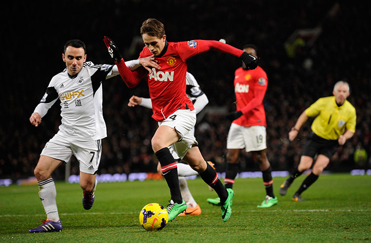 United versus Swansea: Adnan Januzaj