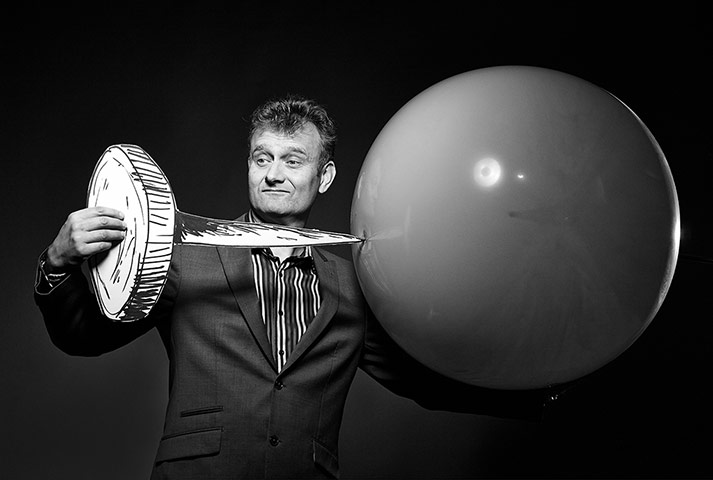 Faces of satire: Hugh Dennis