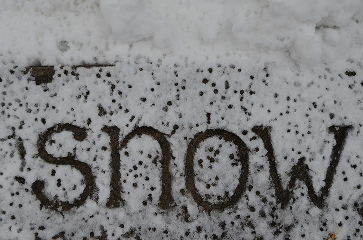 Snow:  