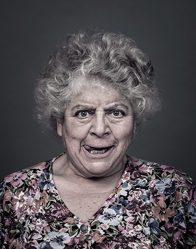 Bafta portraits: Bafta portraits Andy Gotts Miriam Margolyes