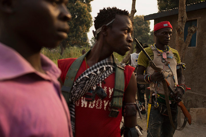 20 Photos: Anti-balaka militiamen are seen on the outskirts of the capital Bangui
