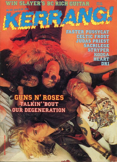 Kerrang covers: Kerrang Guns n Roses