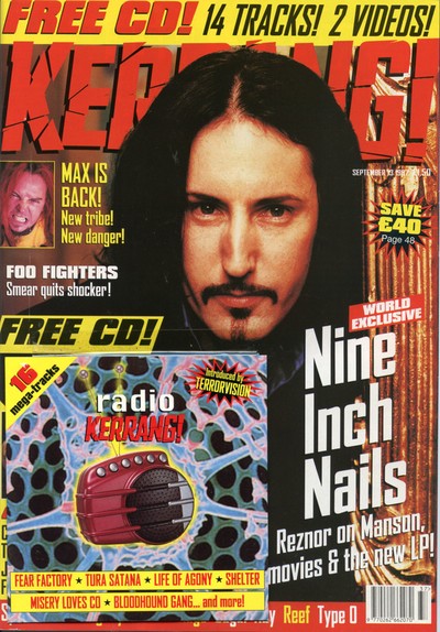 Kerrang covers: Kerrang NIN