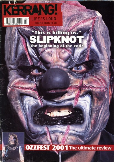 Kerrang covers: Kerrang Slipknot clown