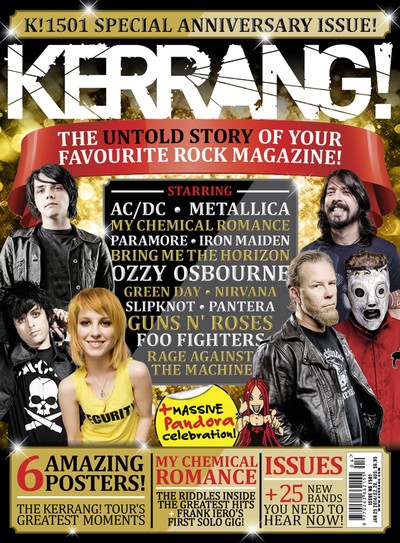 Kerrang covers: Kerrang anniversary 2