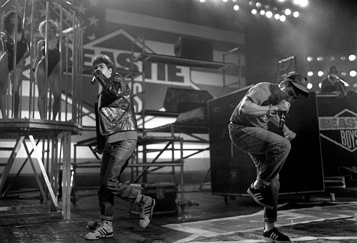 Brixton: The Beastie Boys perform at the Brixton Academy in 1987