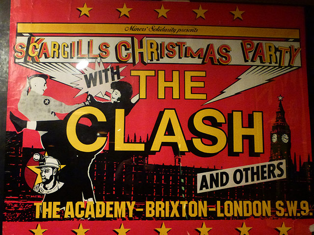Brixton: Arthur Scargill's Christmas Party poster for the Brixton Academy